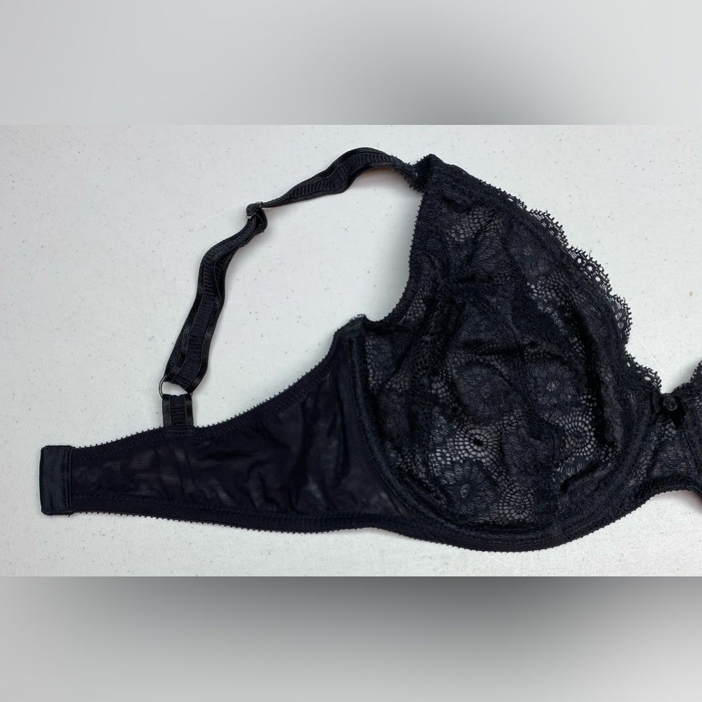 Ellen Tracy BLK Unlined Underwire, 38D  *P1085 - Picture 4 of 7